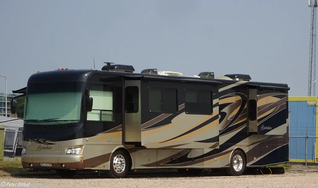 a Forest River Berkshire  RV