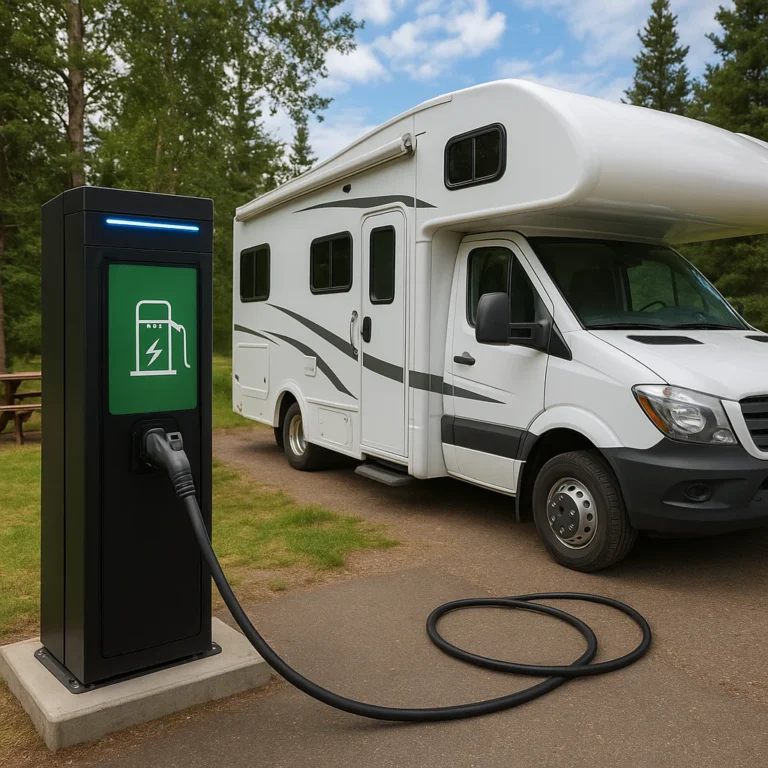 Featured image for Electric RV Charging Network Expansion Data The 2026 Roadmap